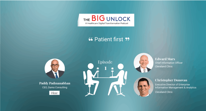 Podcast Episode #1: “Patient first” with Ed Marx and Chris Donovan of Cleveland Clinic