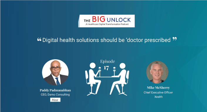 Digital health solutions should be “doctor prescribed”