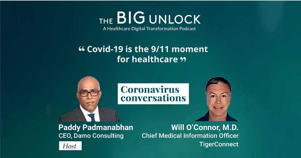 Covid-19 is the 9/11 moment for healthcare