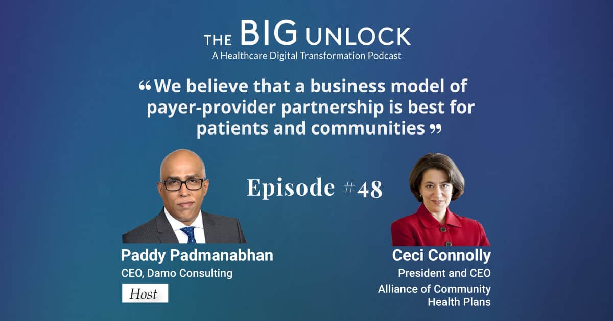 We believe that a business model of payer-provider partnership is best for patients and communities