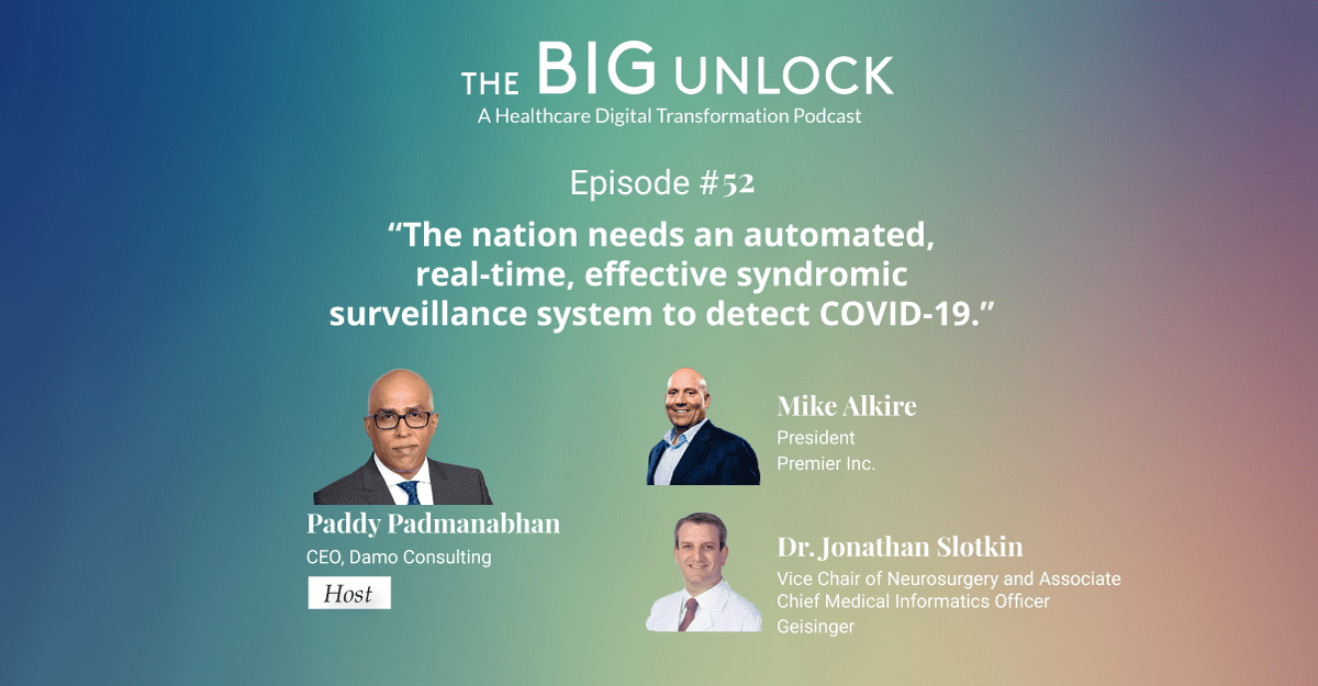 The nation needs an automated, real-time, effective syndromic surveillance system to detect COVID-19.
