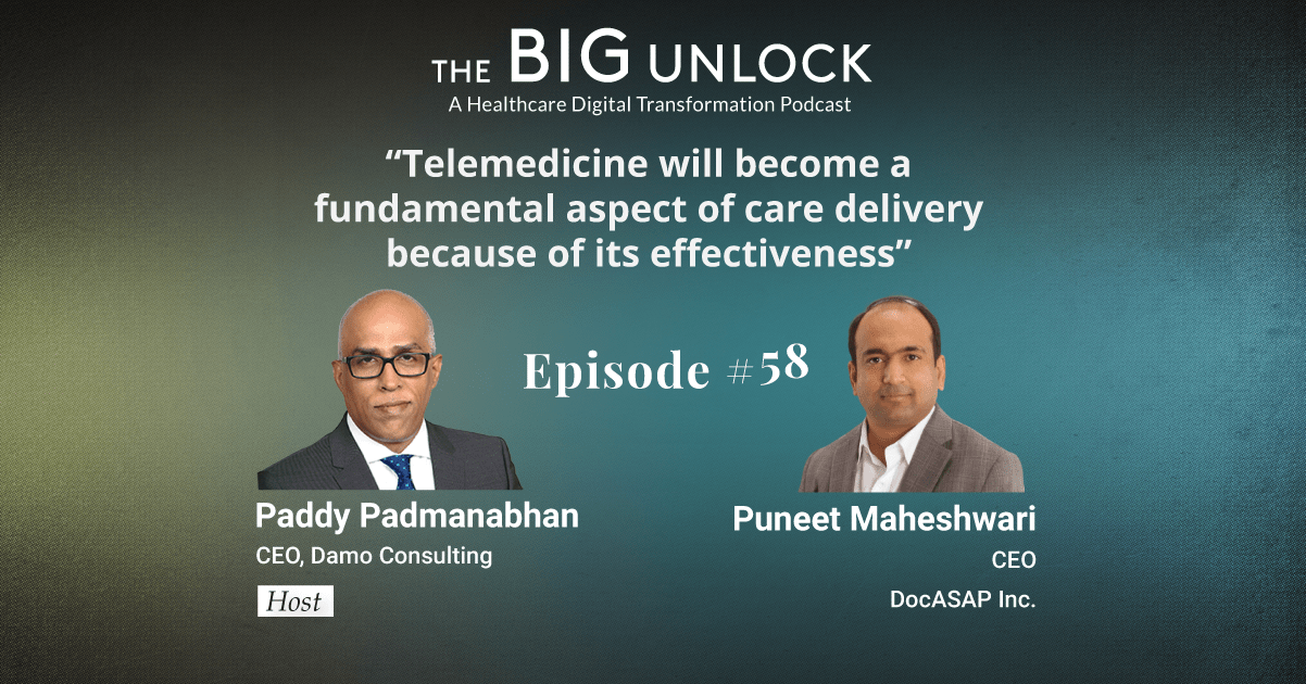 Telemedicine will become a fundamental aspect of care delivery because of its effectiveness