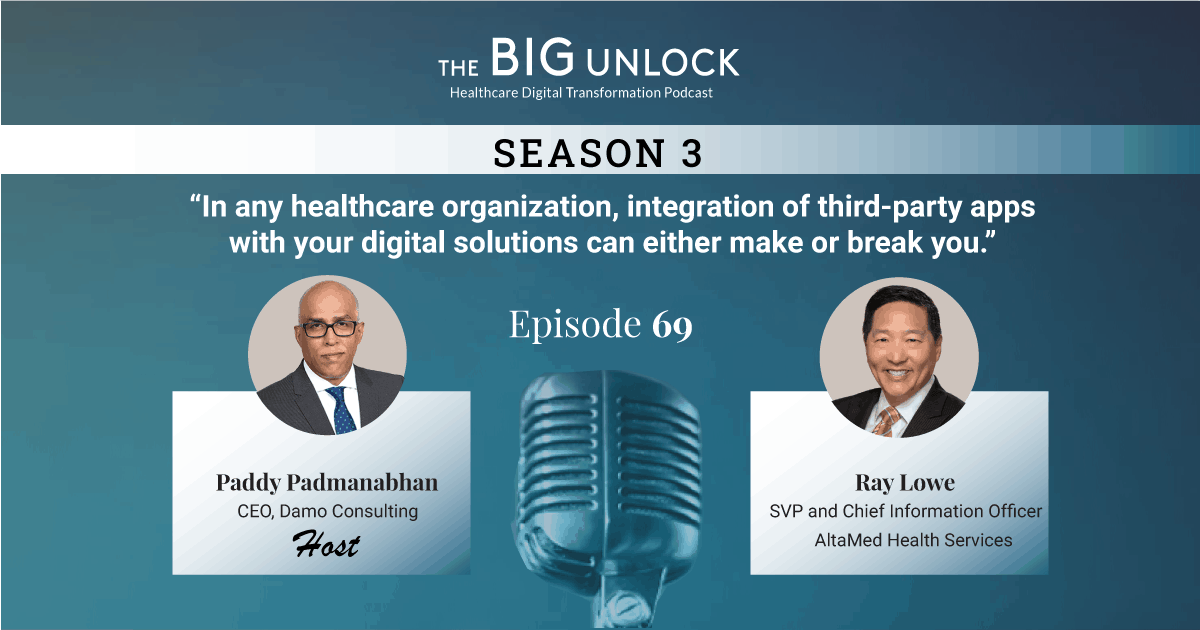 In any healthcare organization, integration of third-party apps with your digital solutions can either make you or break you
