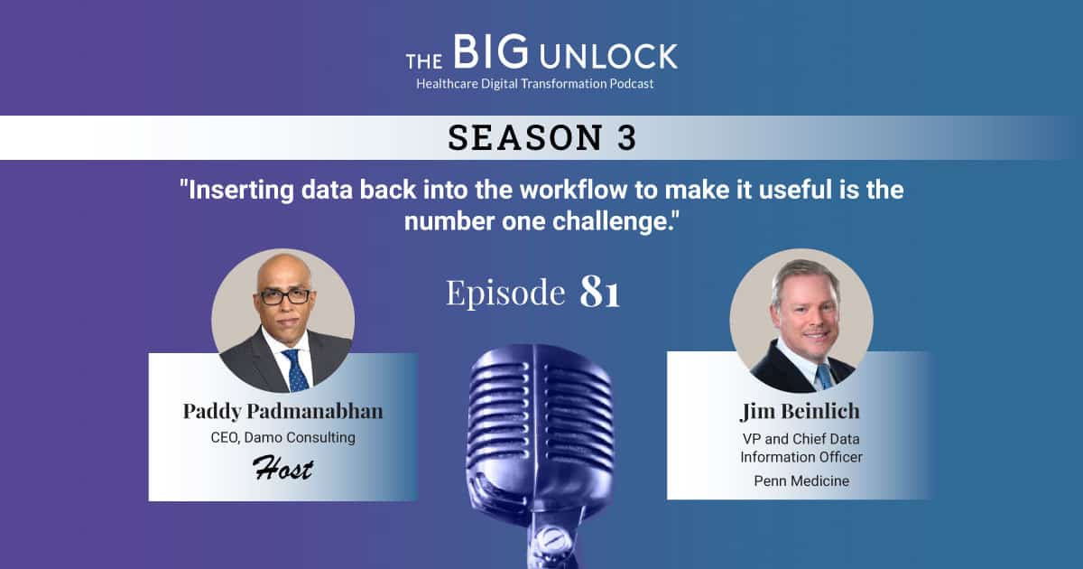 Inserting data back into the workflow to make it useful is the number one challenge