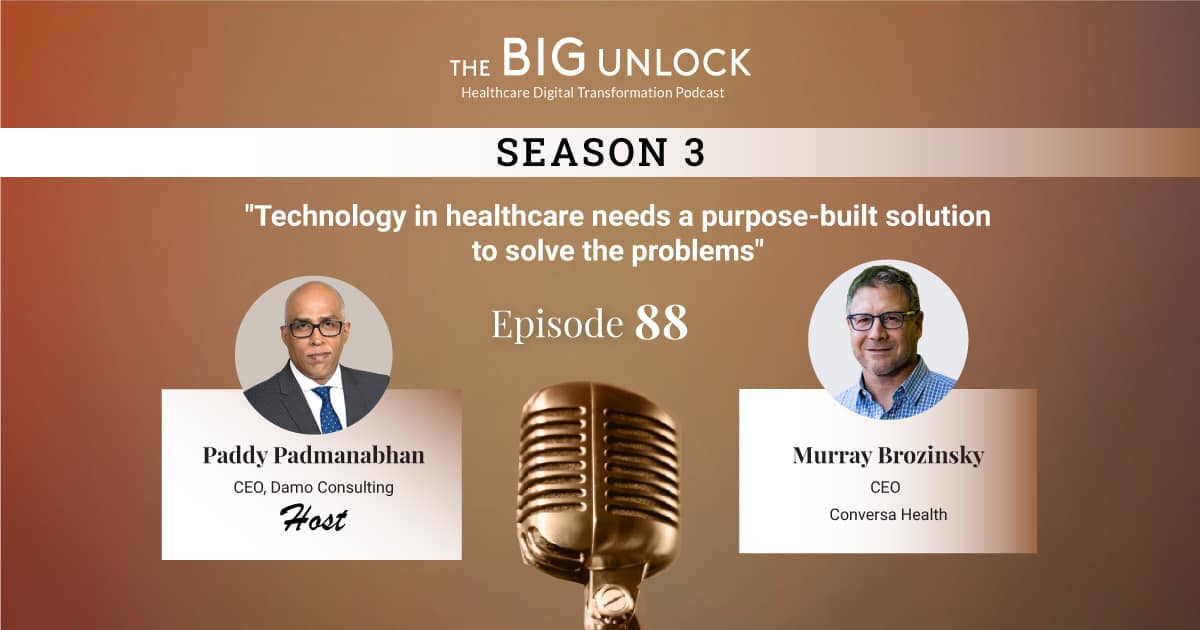 Technology in healthcare needs a purpose-built solution to solve the problems