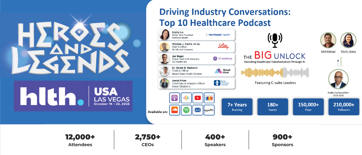 Join Me at HLTH 2025 as We Unlock the Future of Health Together