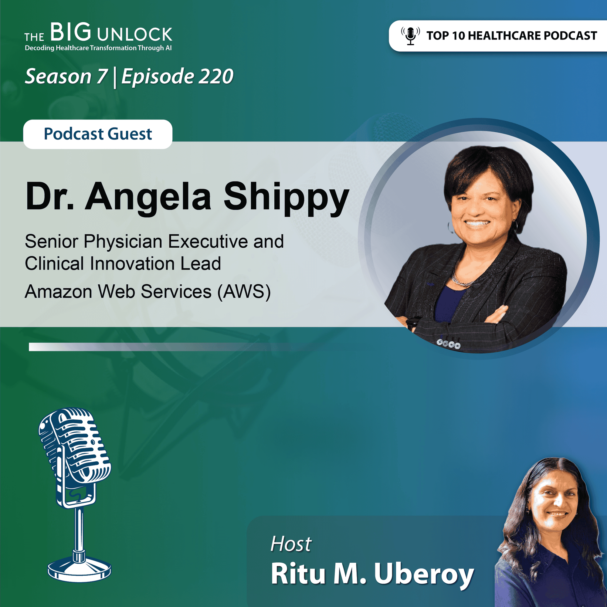 Episode 220 – Cloud and AI Are Reshaping Healthcare Transformation episode artwork